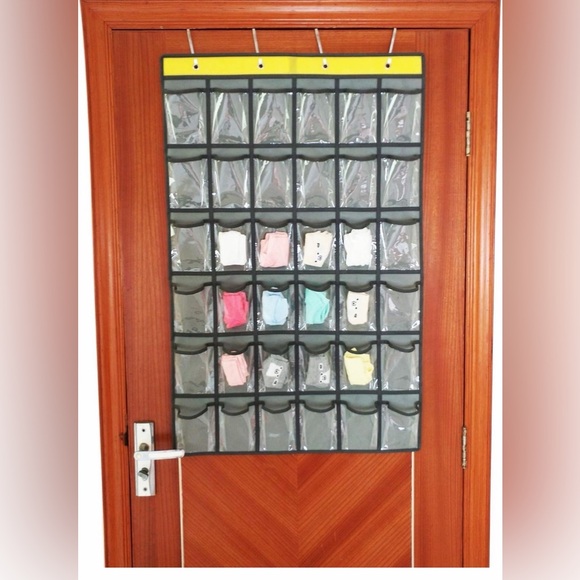 36 Pocket Over the Door Organizer - Bedroom/Kitchen/Craft room/Laundry Room etc. - Picture 5 of 7